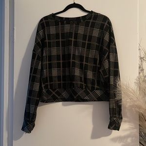 ❌SOLD❌ 🤍GEORGE🤍 PLAID SWEATER